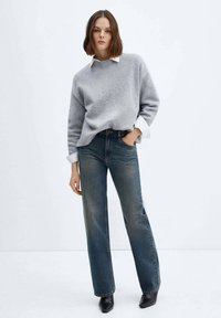 Mango Straight leg jeans - dark blue