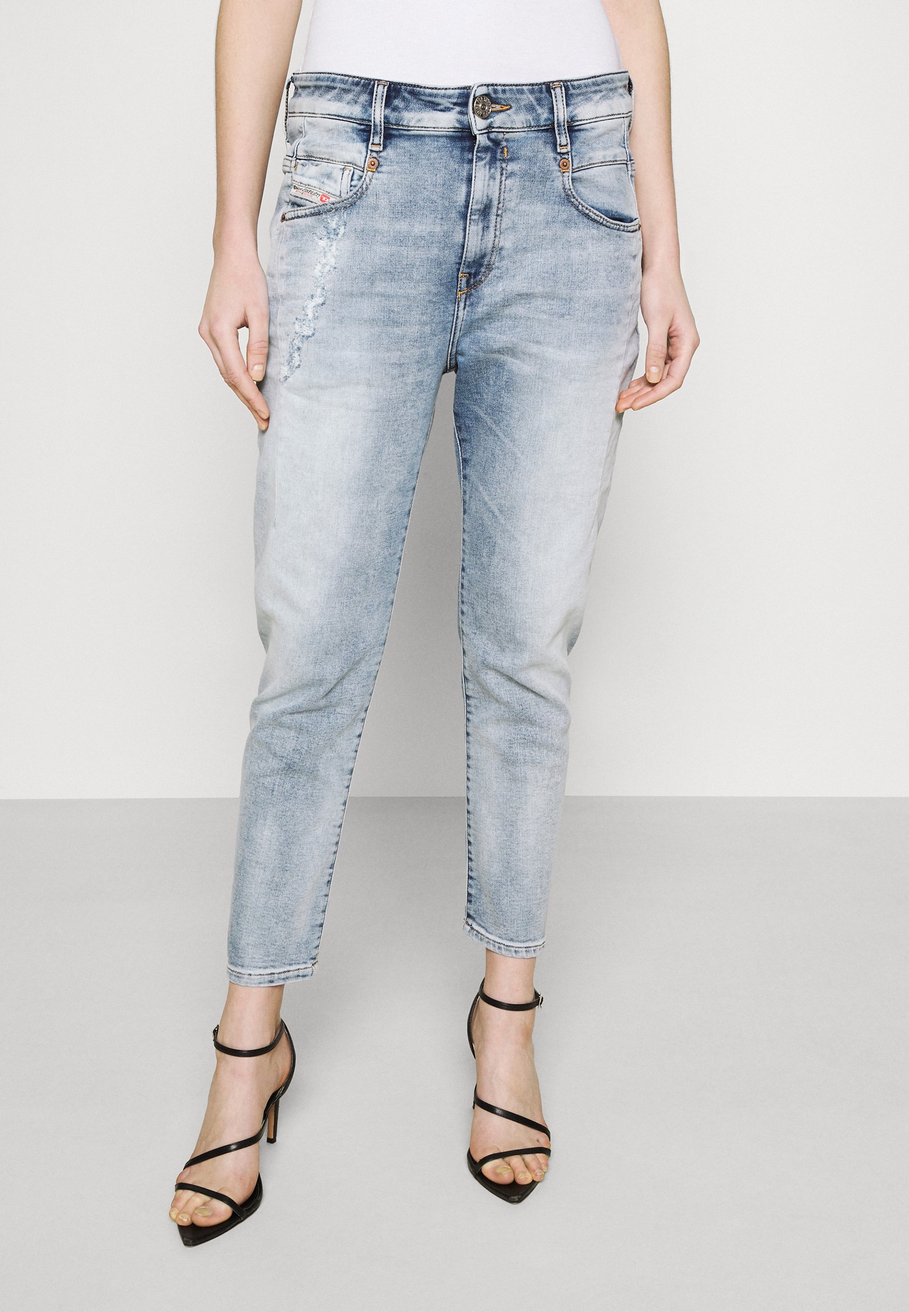 Diesel D-FAYZA-T - Jeans baggy - light blue/carta da zucchero - Zalando