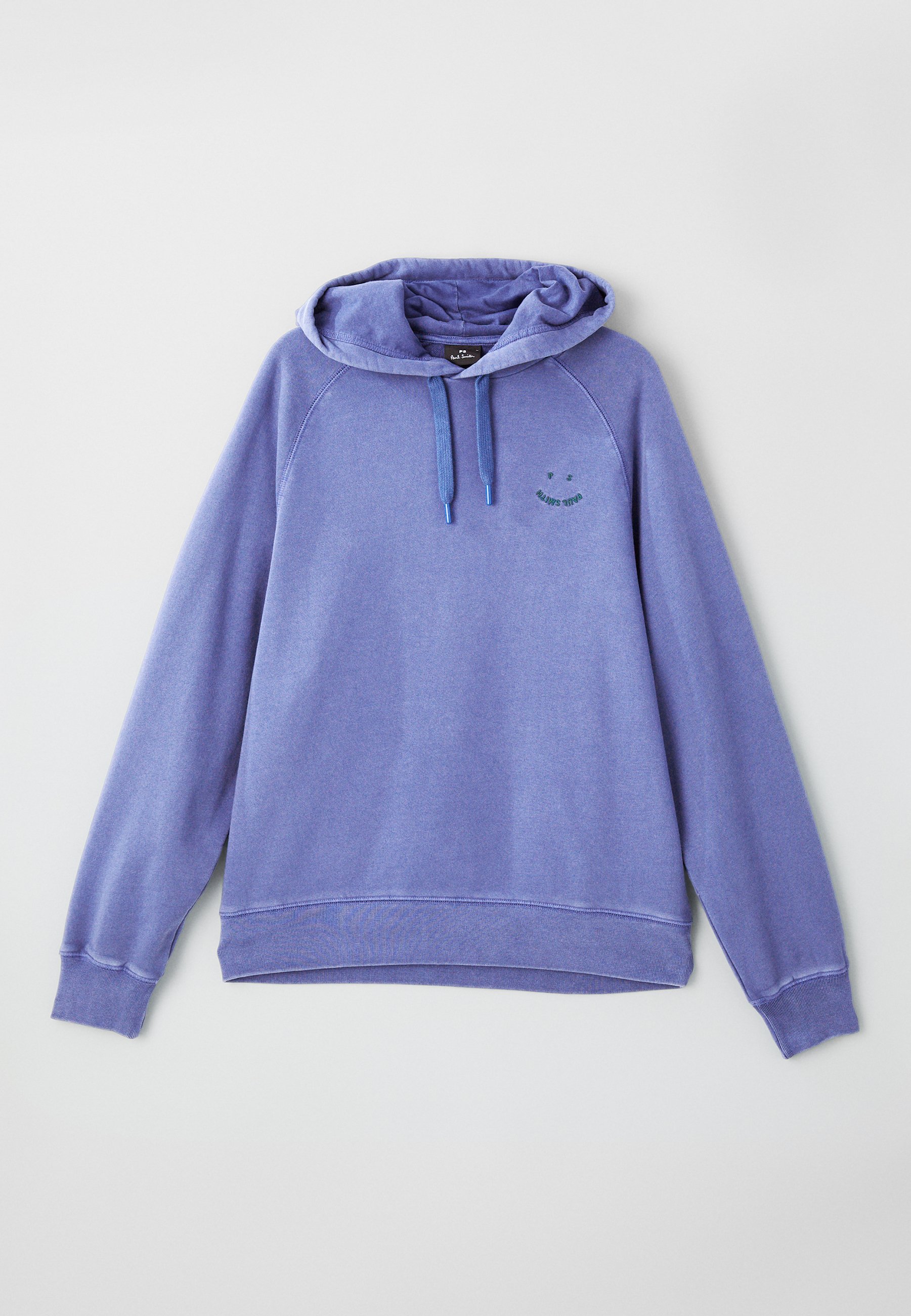 ★Paul Smith★ Happy Sweatshirt Blue M2R958XEK2116941 Men's Washed Blue Cotton 'Happy' Sweatshirt