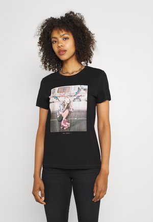 ONLLANA LIFE PHOTO BOX - Camiseta estampada - black