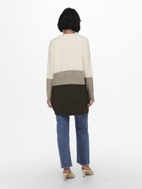 ONLY ONLQUEEN LONG CARDIGAN - Jopica - whitecap gray/woodsmoke melange/chic