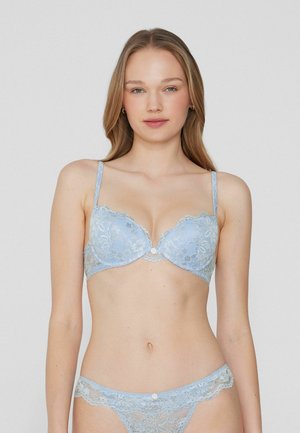 DELICATE - Push-up bra - light blue