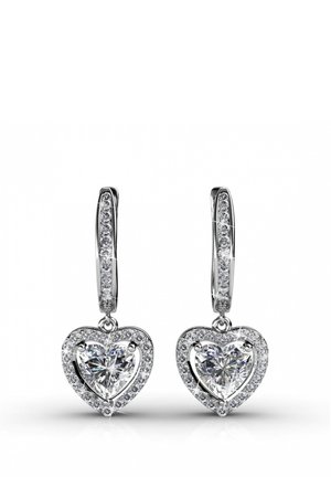 ONLY LOVE - Oorbellen - argenté couleur / cristal