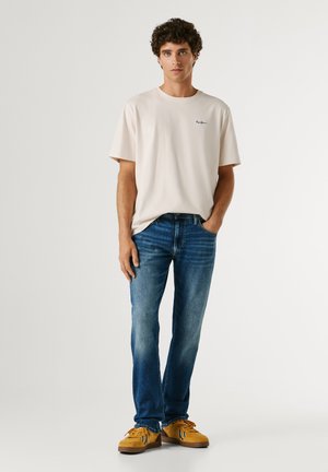 Pepe Jeans, STANLEY - Jean slim - STONE MEDIUM DARK