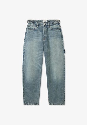Terranova CARPENTER BALLOON - Jeans baggy - blu denim medio