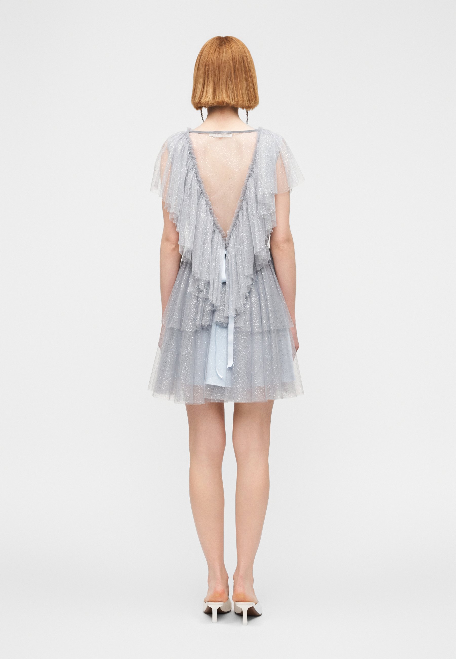 Ida Sjöstedt EXCLUSIVE AURORA DRESS - Day dress - blue grey