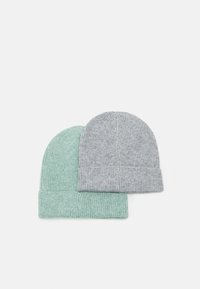 ONLY ONLBELLA LIFE BEANIE 2 PACK - Gorro - frosty green