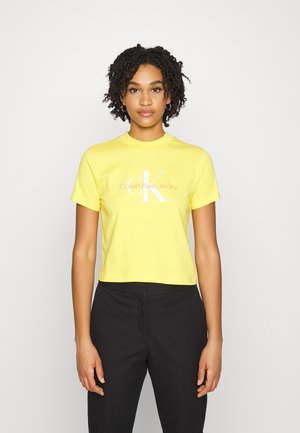 SEASONAL MONOGRAM BABY TEE - T-shirt con stampa - super lemon