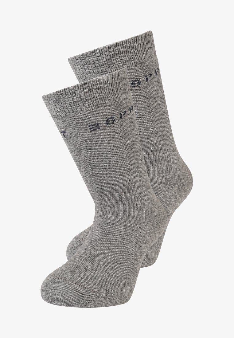 Esprit Foot Logo 2-Pack - Socken - light greymelange