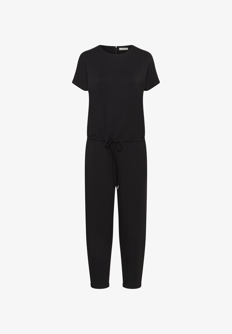 Robe noire zippée à col carré I.Code Robe noire zippée à col carré I.Code