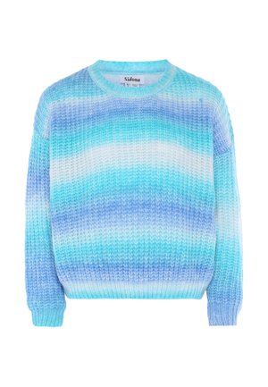 CO-BRANDED WITH SIDONA - Jumper - blau mehrfarbig