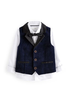 SET-REGULAR FIT - Kostymväst - navy blue
