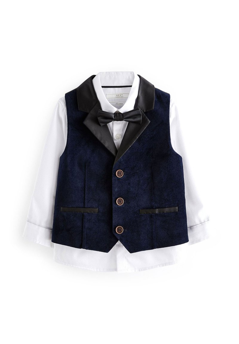 Next - SET-REGULAR FIT - Gilet - navy blue, Vergroten