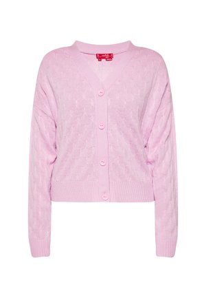 CO-BRANDED WITH SWIRLY - Cardigan - pink
