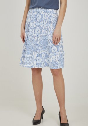 FRAMDOT 1 SKIRT - A-snit nederdel - palace blue mix