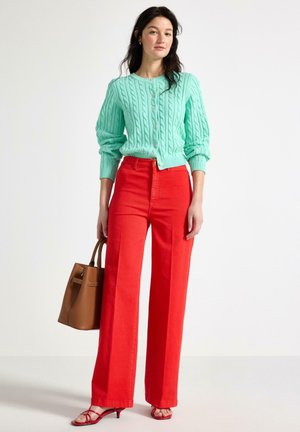 WIDE  - Pantaloni - light dusty red