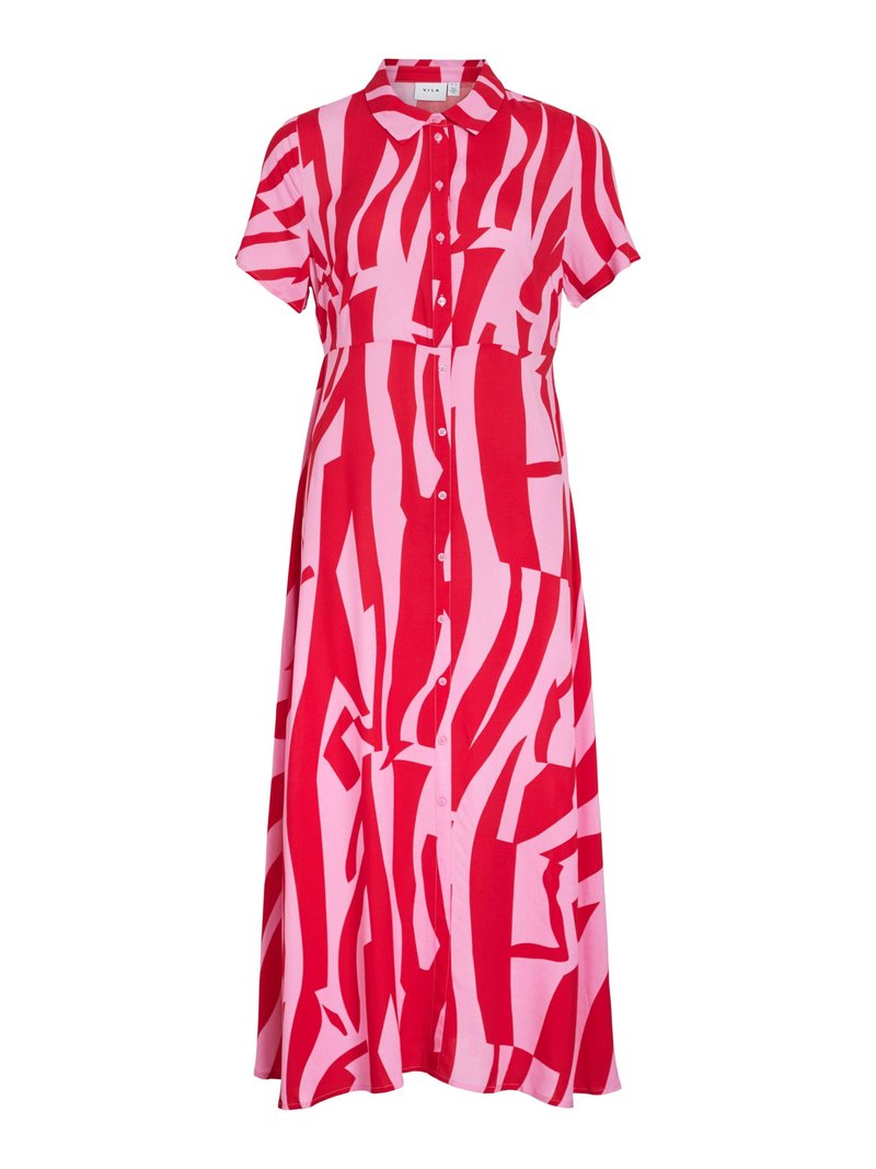 Vila Petite Blousejurk rood Vila Petite Blousejurk rood