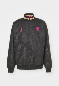 CHELSEA NIKE DF STRIKE ANTHEM HOME JACKET THIRD - Squadra - black/opti yellow/pink prime