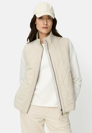 MIT STEHKRAGEN - Weste - oak