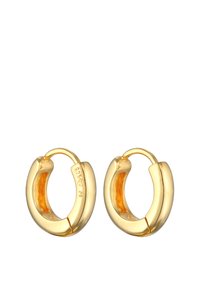 Elli CHUNKY HOOPS - Ohrringe - gold-coloured