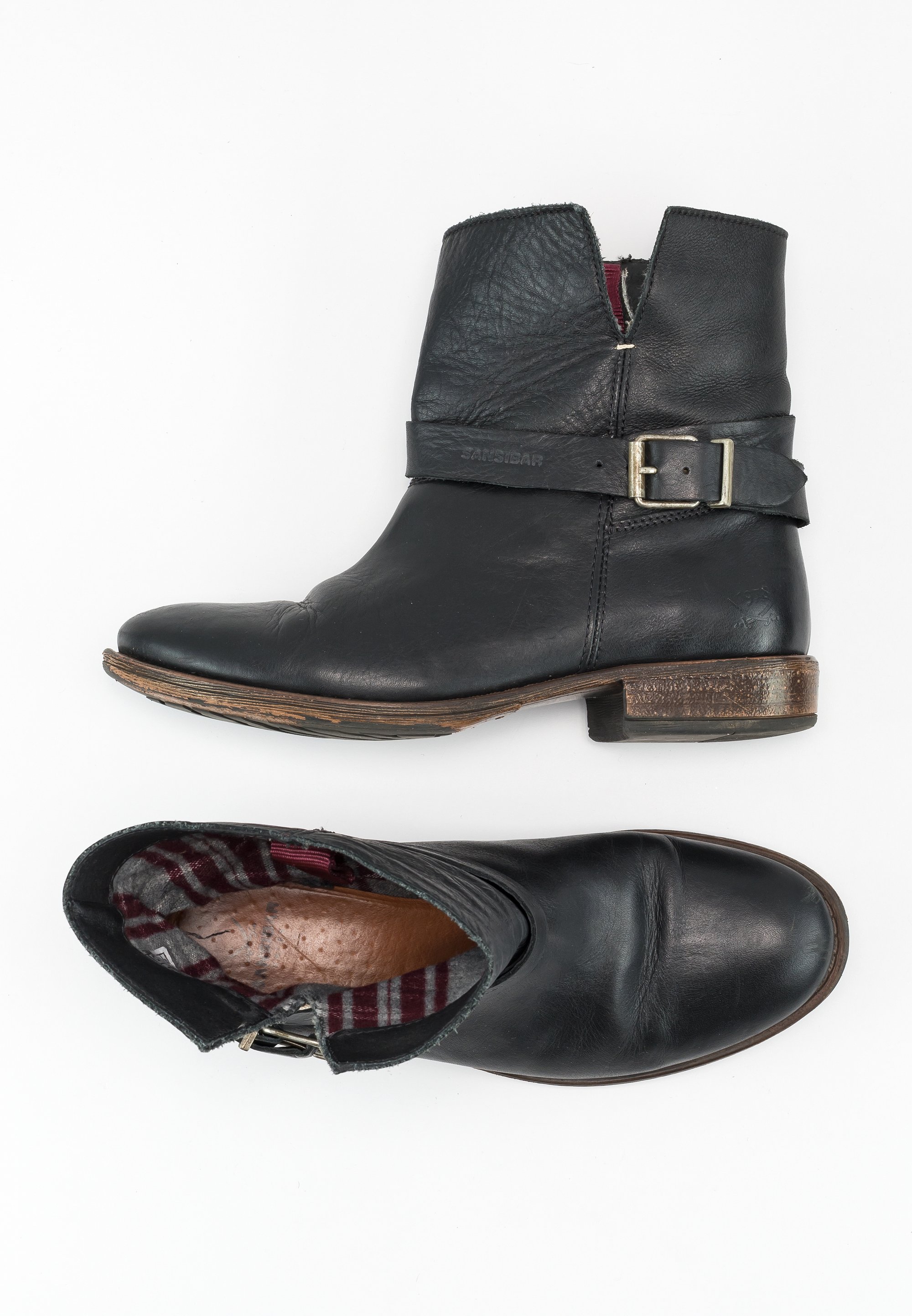 Sansibar Shoes Cowboy-/Bikerstiefelette black/schwarz (Pre