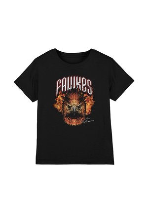 Harry Potter, HARRY POTTER FAWKES THE PHOENIX FLAMES - Print T-shirt - black