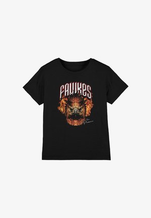 Harry Potter, HARRY POTTER FAWKES THE PHOENIX FLAMES - Print T-shirt - black