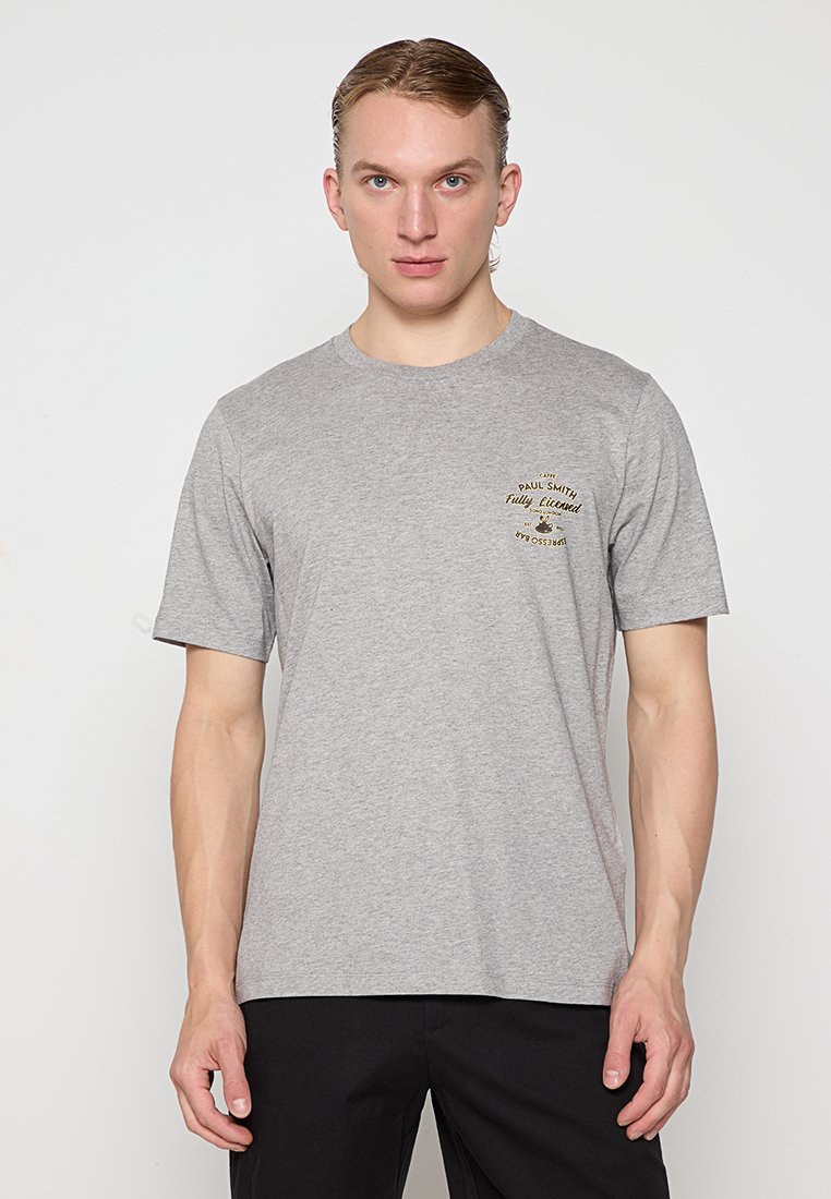 Paul Smith T-shirt print grijs