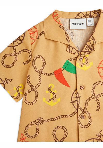 Mini Rodini NAUTICAL SHIRT UNISEX - Skjortebluse - beige