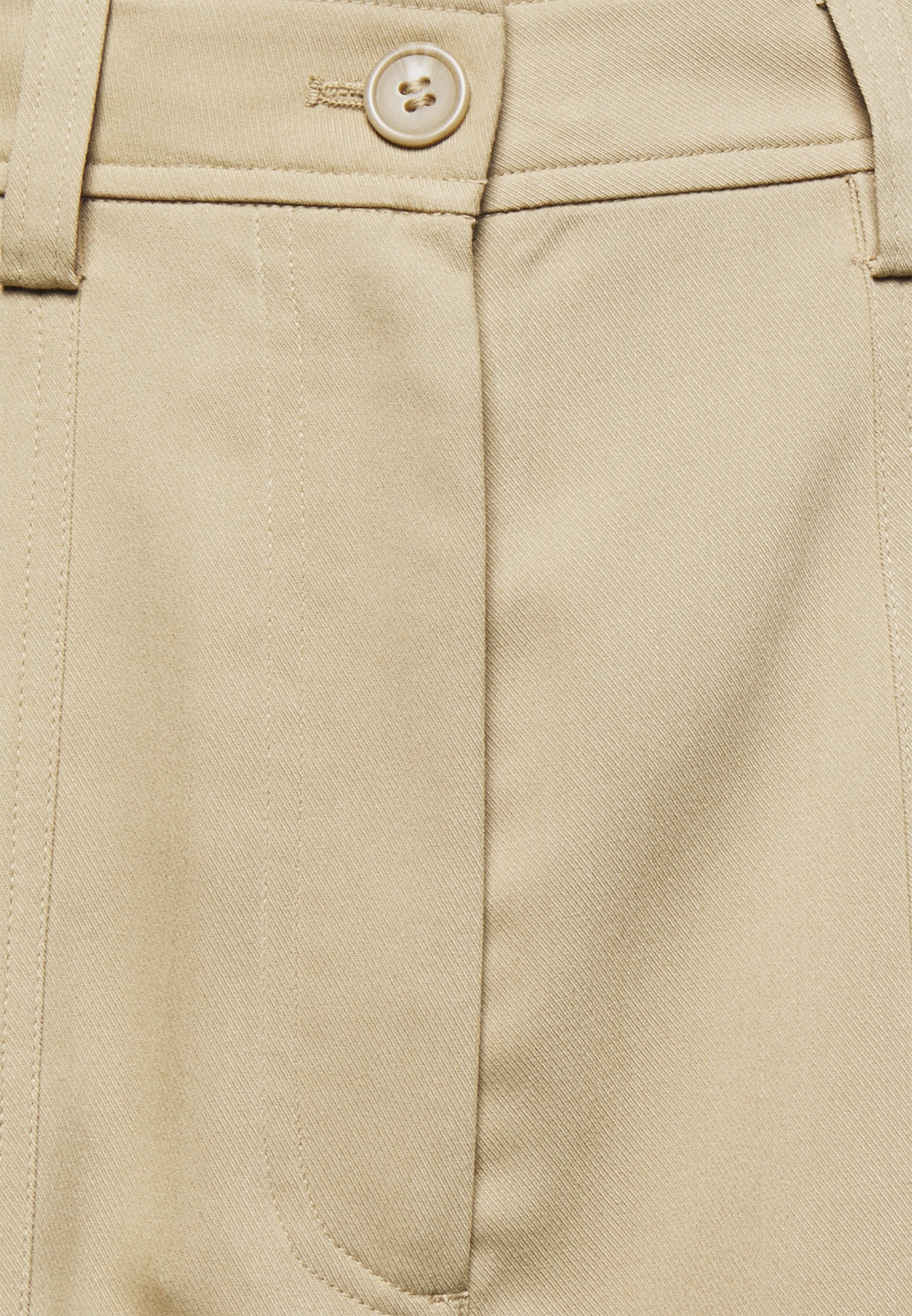 Weekday JINA TROUSER - Trousers - beige 