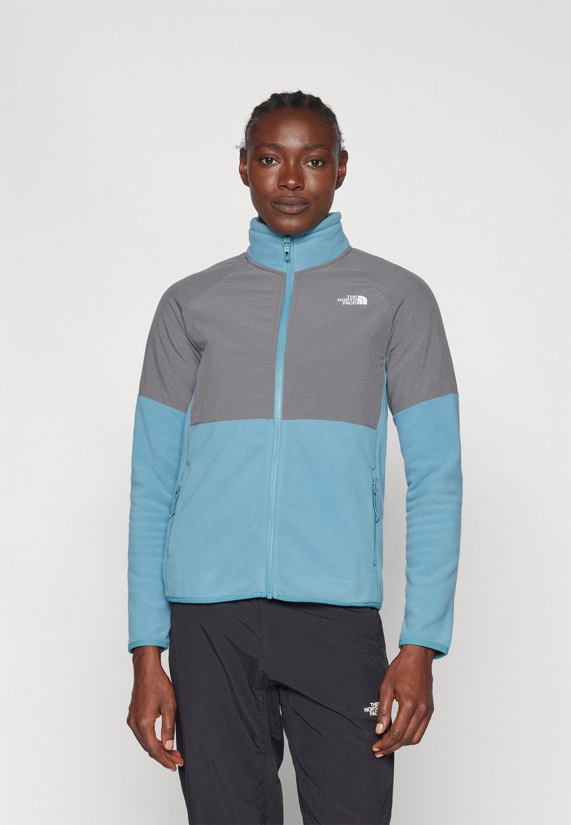 The North Face GLACIER HEAVYWEIGHT FULL ZIP JACKET - Jakna iz flisa - algae blue/smoked pearl