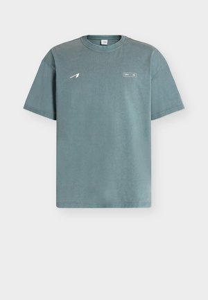 ARKK Copenhagen, ARKK LOGO BOXY TEE - T-shirt imprimé - steel