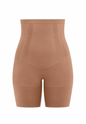 Spanx ONCORE HIGH-WAISTED MID-THIGH SHORT - Figūrą formuojantys apatiniai - café au lait