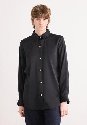SASKIA SHIRT - Gombos blúz - black