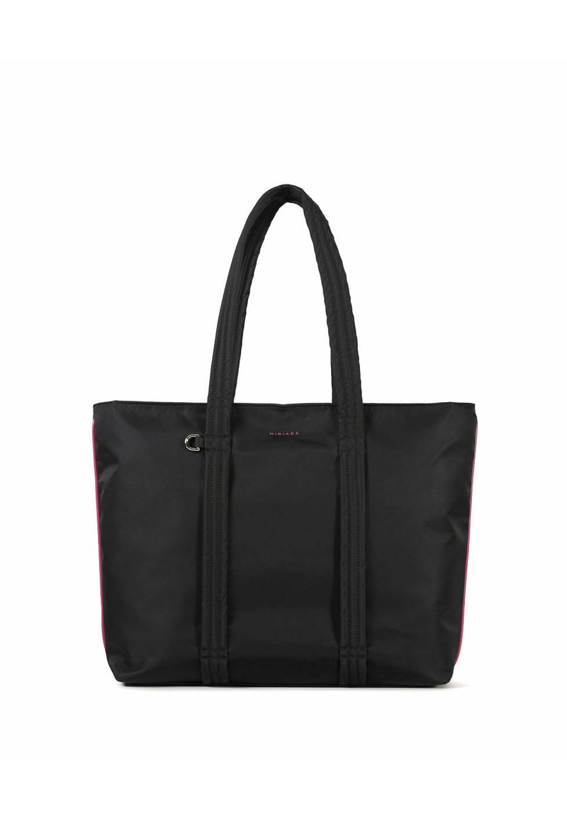 Miriade SHOPPING SPRINT Tote bag nero fuxia/black Zalando