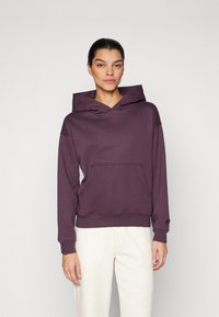 Fabletics COZY HOODIE - Kapucni - deep plum