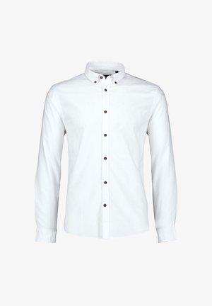 Lindbergh, LINDBERGH OXFORD SUPERFLEX SHIRT L/S - Camicia - white