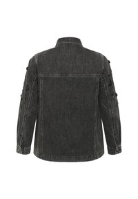 Kaffe Curve JAIDA  - Denim jacket - dark grey washed denim