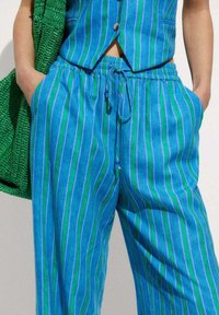 Mango Broek - dark blue