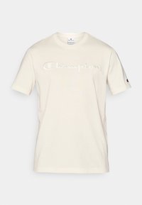 ICONS TONAL CREWNECK WITH LARGE LOGO - Triko s potiskem - beige