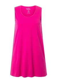 ROUND NECK POCKET SWING  - Bluse - fuchsia pink