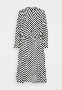 Tommy Hilfiger ZIGZAG WAISTED MIDI DRESS - Haljina-majica - white