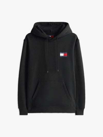 REG ESSENTIAL FLAG EXT - Sweat à capuche - black