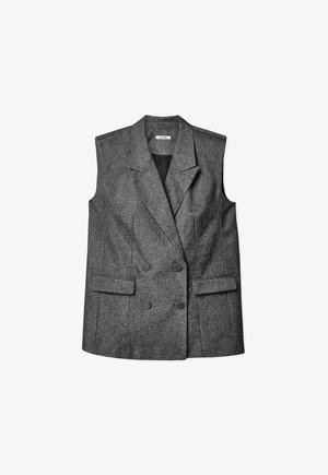 NA-KD, SLEEVELESS OVERSIZED - Vesta - grey