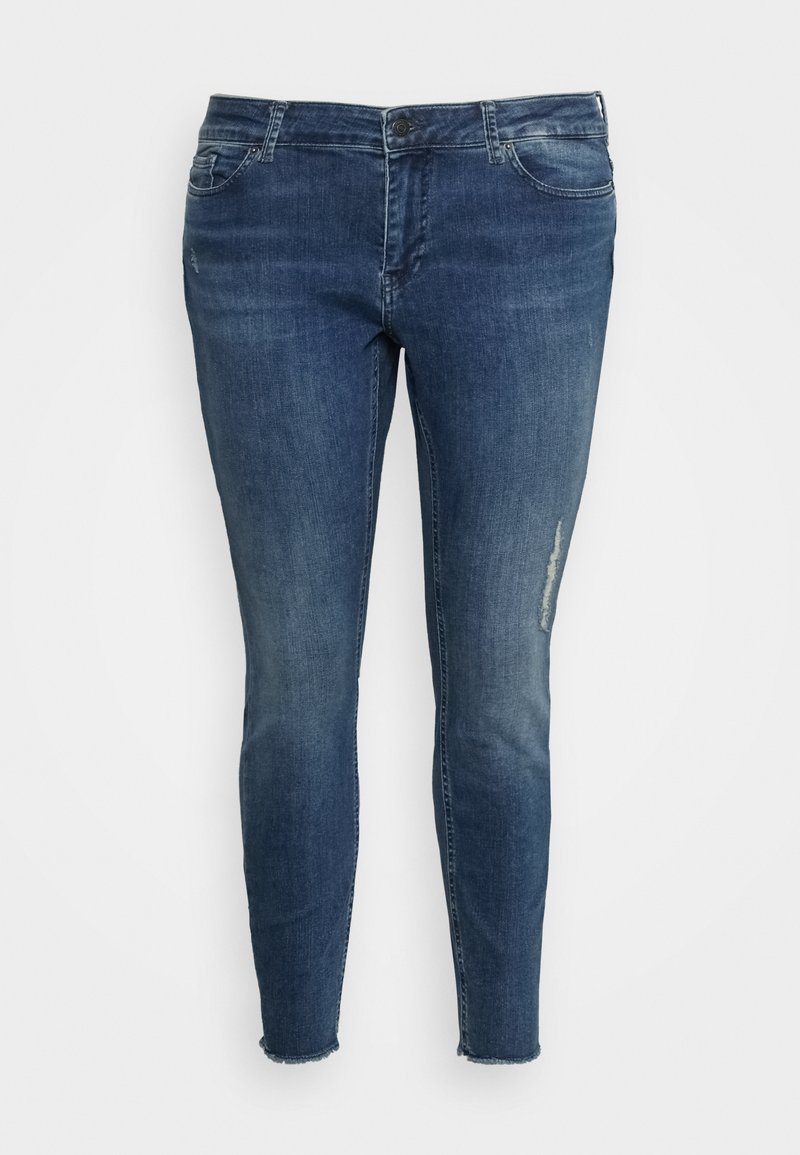 Damen Kleider | Vero Moda Curve VMPEACH Jeans Skinny Fit dark blue denim/dark-blue denim - IB88779 Damen Kleider | Vero Moda Curve VMPEACH Jeans Skinny Fit dark blue denim/dark-blue denim - IB88779