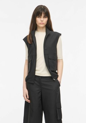 Rouge Edit WAISTCOAT ZIPPER - Vesta - meteorite