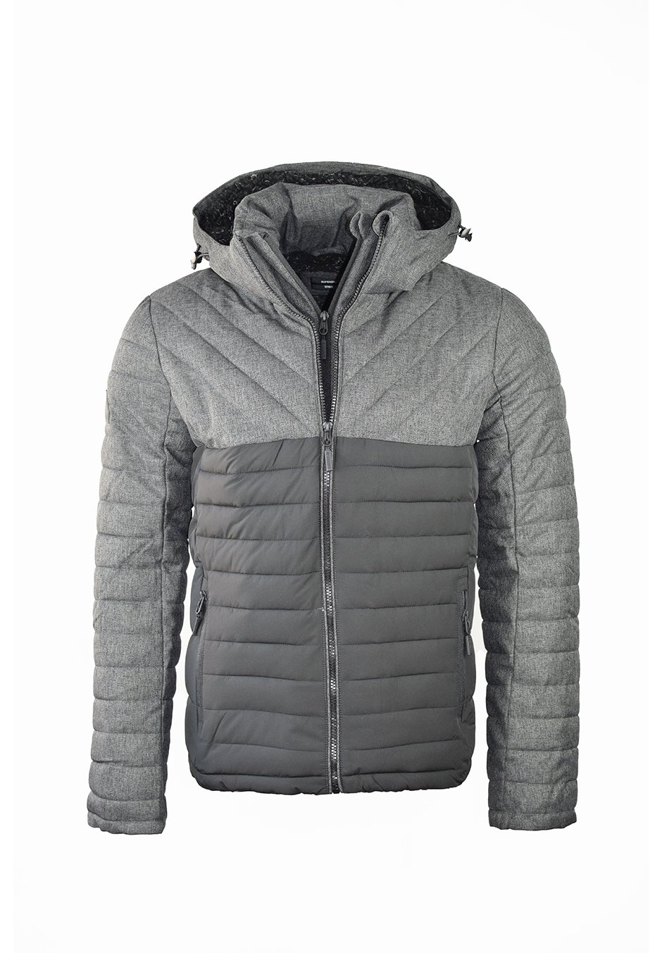 superdry herringbone coat