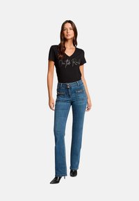 Morgan T-shirt con stampa - noir