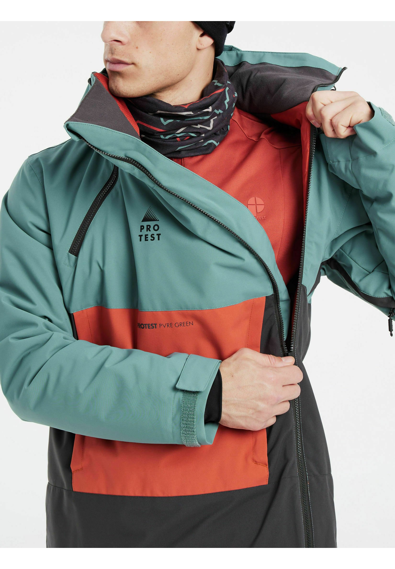 スノーボード green Clothing PEACE JACKET Orange M スノーボード