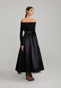 ANDIATA NORA - Maxi szoknya - black
